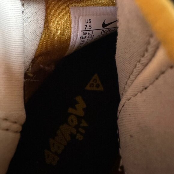 Nike ACG Air Mowabb OG 2021 Gravity Purple Gold Black Mens Size 7.5 / Womens 9 - Picture 8 of 8